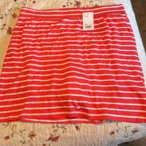 Ladies Mid Rise Skort. Croft & Barrow. Size L. NWT